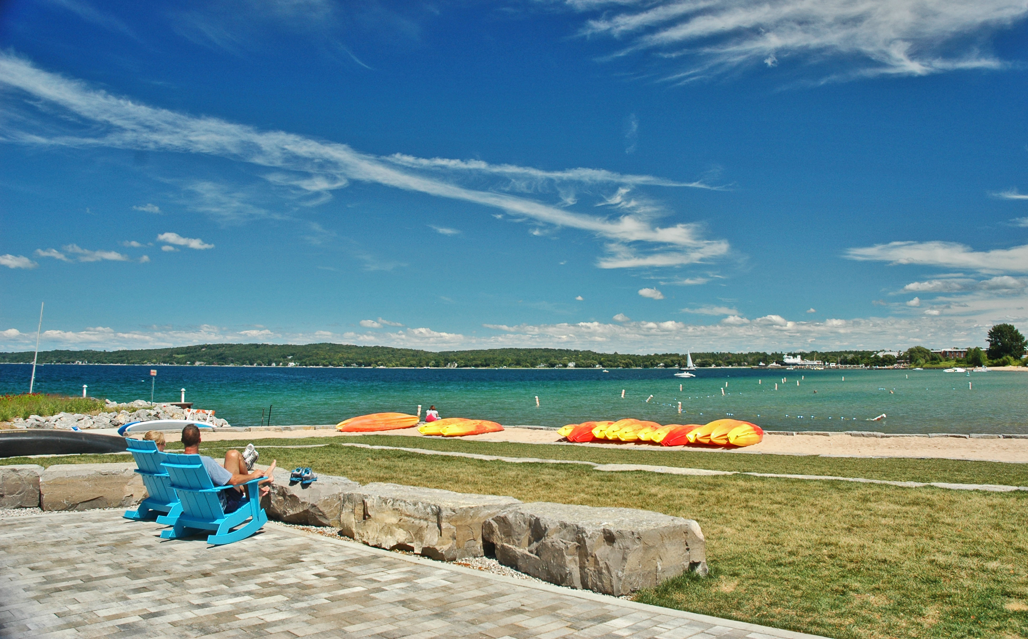 Clinch Park Beach — West Grand Traverse Bay