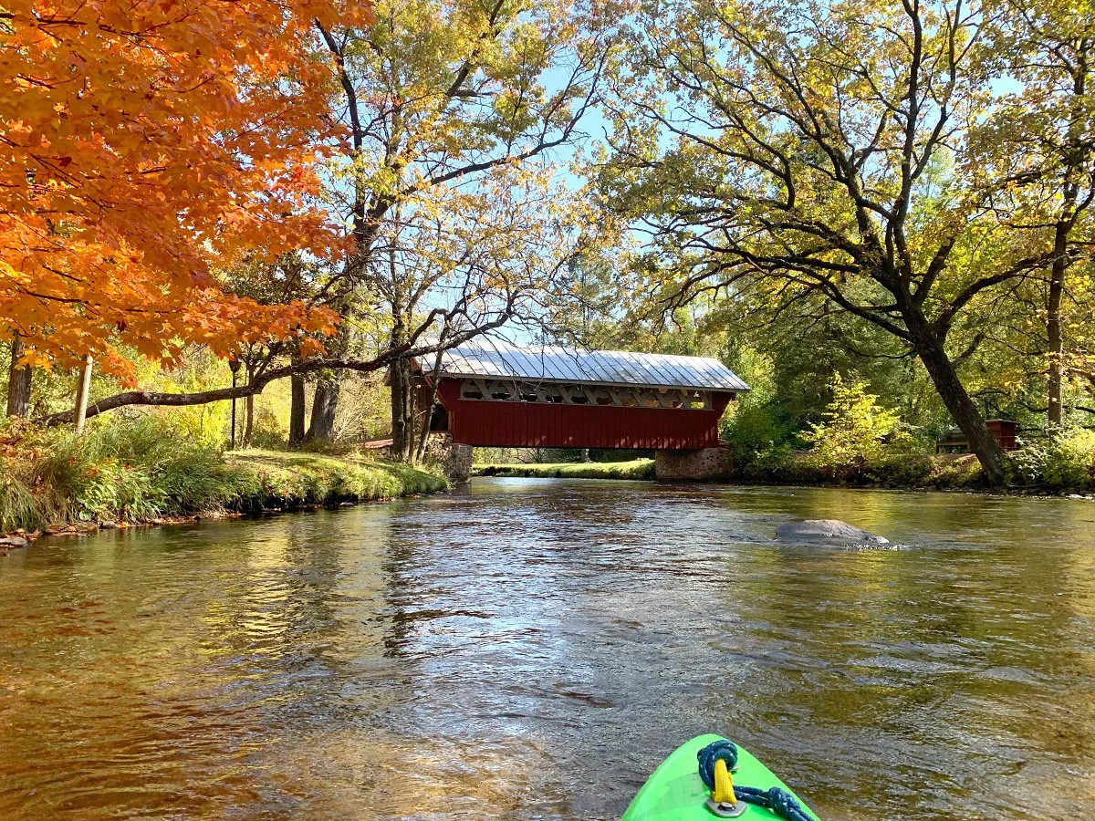 Crystal River kayaking — Glen Arbor