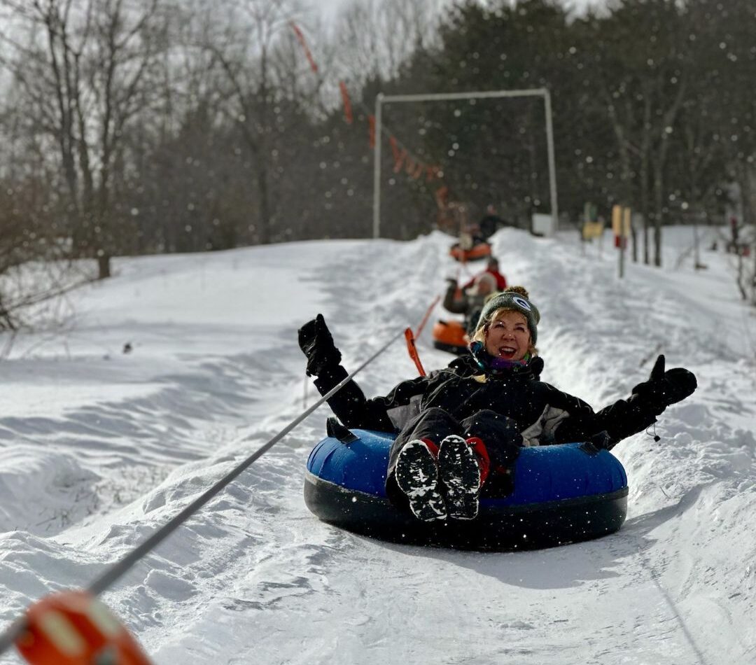 TimberLee Hills snow tubing Traverse City